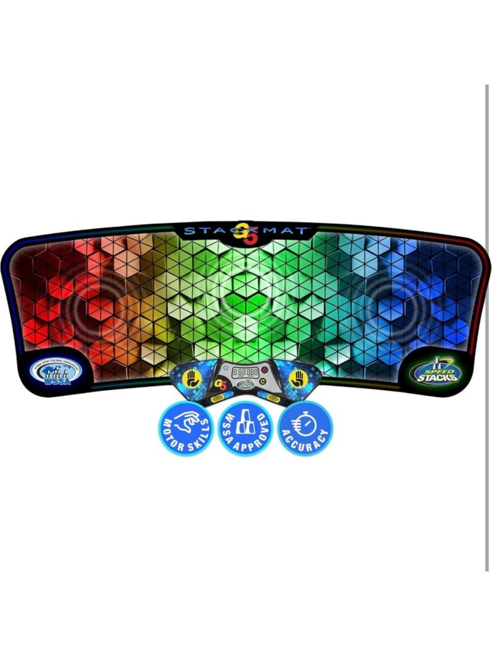 Speed Stacks G5 Timer & Pro Mat Set WSSA Approved For Sport Stacking & Speed Cub